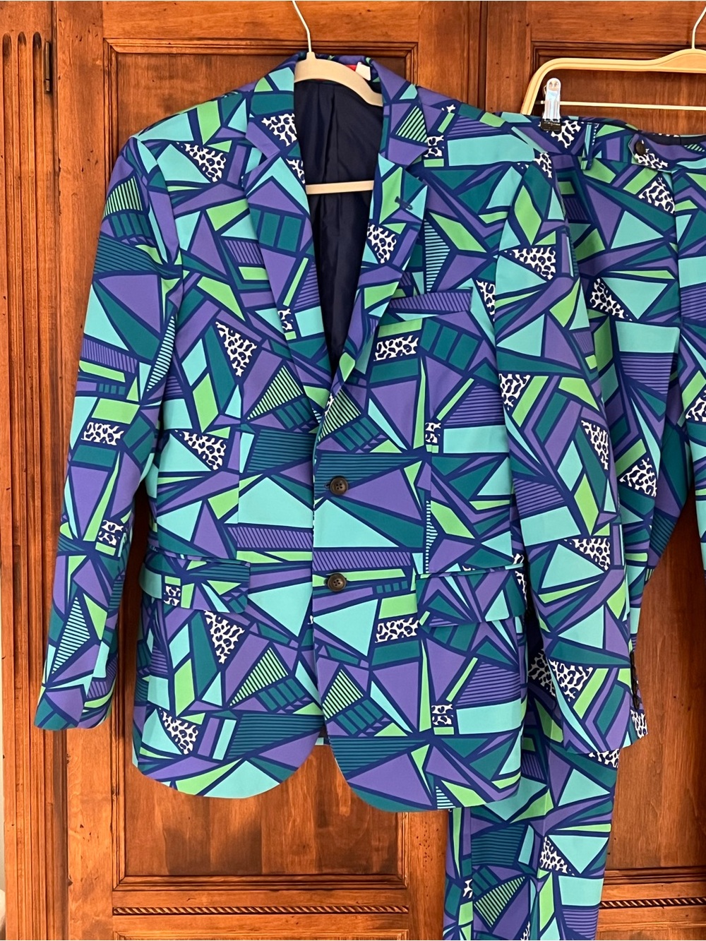 Shinesty "Le Tootski" Neon Rave Suit | Jacket Size 38 | Pants 33x33 | Worn Once - Picture 10 of 17